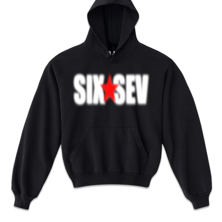 OG Six-Sev Static Blur Hoodie