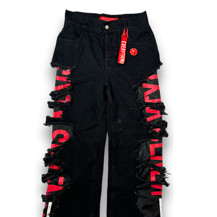 1 of 1 "Rebel" Magazine Jeans